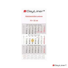 Speditőr naptár 1 tömb, 3 hónap SP-1 330 × 670 mm, fehér lapokkal Fejrész üres Dayliner 2027. Speditőr naptár 1 tömb, 3 hónap SP-1 330 × 670 mm, fehér lapokkal Fejrész üres Dayliner 2027.