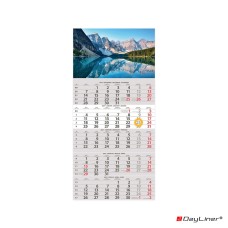 Speditőr naptár 1 tömb, 5 hónap SP-15 330 × 670 mm, fehér lapokkal Hegy Dayliner 2027. Speditőr naptár 1 tömb, 5 hónap SP-15 330 × 670 mm, fehér lapokkal Hegy Dayliner 2027.
