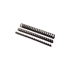Spirál, műanyag, 16mm, 101-120lap, 100 db/doboz, Fellowes® fekete Spirál, műanyag, 16mm, 101-120lap, 100 db/doboz, Fellowes® fekete