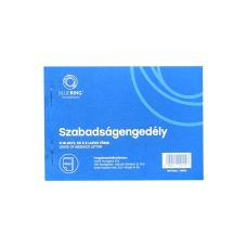 Szabadságengedély A6 50x2lapos B.18-49/V Bluering®