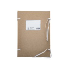 Szalagos irományfedél A4, hajtókás, klapnis 750g. 80cm-es szalaggal Bluering®