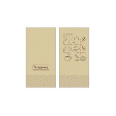 Szalvéta 2 rétegű 1/8 hajtás lapméret: 33 x 33 cm 50 db/csomag Jó reggelt! Lucart Econatural _82100300