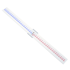 Számegyenes műanyag, iskolai használatra, Bluering