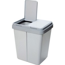 Szemeteskuka 2 x 25 literes műanyag szelektív DUO-BIN