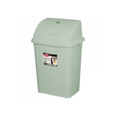Szemeteskuka billenő fedéllel műanyag 9 literes szürke UP116