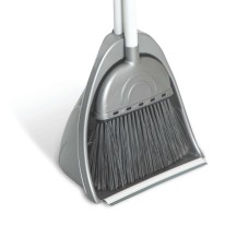 Szemetes lapát műanyag álló + partvis UP752