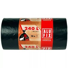 Szemeteszsák 240 liter 120 x 125 cm 40 mikron 10 db/tekercs Szemeteszsák 240 liter 120 x 125 cm 40 mikron 10 db/tekercs