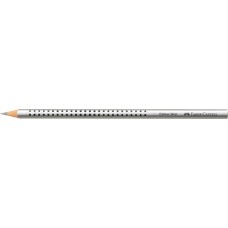 Színes ceruza háromszögletű GRIP Faber-Castell metál ezüst Színes ceruza háromszögletű GRIP Faber-Castell metál ezüst