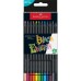 Színes ceruza készlet háromszögletű BLACK EDITION Faber-Castell fekete test 12klf. szín Színes ceruza készlet háromszögletű BLACK EDITION Faber-Castell fekete test 12klf. szín