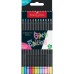 Színes ceruza készlet háromszögletű BLACK EDITION Faber-Castell neon+pasztell fekete test 12klf. szín Színes ceruza készlet háromszögletű BLACK EDITION Faber-Castell neon+pasztell fekete test 12klf. szín