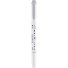 Szövegkiemelő 1,0/3,5 mm, kétvégű Zebra Mildliner Cool & Refined szürke