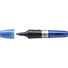 Szövegkiemelő 2-5mm, hengeres test Stabilo Luminator kék