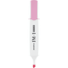 Szövegkiemelő 3,5 mm, Zebra FM-1 Mild, rózsaszín