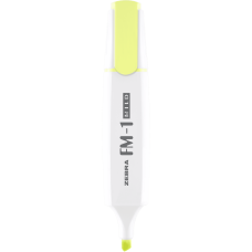 Szövegkiemelő 3,5 mm, Zebra FM-1 Mild, sárga