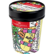 Szövegkiemelő készlet 1-5mm vágott,papír pohárban Faber-Castell 46 fluoreszkáló 10klf. szín Szövegkiemelő készlet 1-5mm vágott,papír pohárban Faber-Castell 46 fluoreszkáló 10klf. szín