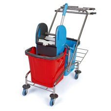 Takarítókocsi króm vázas 2 x 25 liter CK760-T Takarítókocsi króm vázas 2 x 25 liter CK760-T
