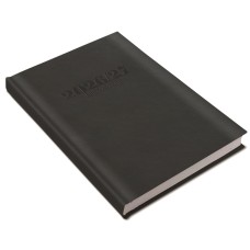 Tanári határidőnapló A5, műbőr 150mmx210mm, fehér lapokkal fekete 2026/2027 Realsystem