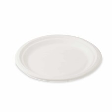 Tányér lapos D 22,5 cm komposztálható cukornád 10 db/cs natúr Tányér lapos D 22,5 cm komposztálható cukornád 10 db/cs natúr