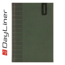 Tárgyalási napló Tucson B5 napló, fehér lapokkal zöld Dayliner