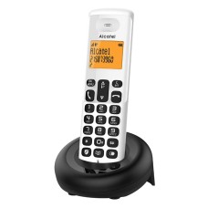 Telefonkészülék ALCATEL E160 (vezeték nélküli, kijelző, DECT) fehér