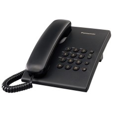Telefonkészülék PANASONIC KX-TS500HGB (vezetékes) fekete