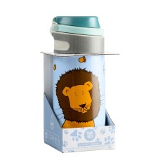 Termosz, acél, fedeles, 350ml, Wabo, oroszlános Termosz, acél, fedeles, 350ml, Wabo, oroszlános