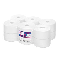 Toalettpapír 2 rétegű közületi átmérő: 18 cm laponkénti adagolás 180 m/tekercs 12 tekercs/csomag Satino Wepa Prestige 2 Toalettpapír 2 rétegű közületi átmérő: 18 cm laponkénti adagolás 180 m/tekercs 12 tekercs/csomag Satino Wepa Prestige 2