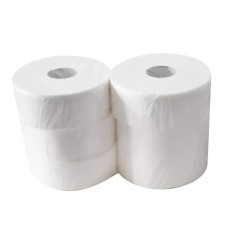 Toalettpapír 2 rétegű közületi átmérő: 23 cm 100 % cellulóz 150 m/tekercs 6 tekercs/karton_hófehér