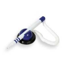 Ügyféltoll fehér-kék test fekvő Bluering® , írásszín kék Ügyféltoll fehér-kék test fekvő Bluering® , írásszín kék
