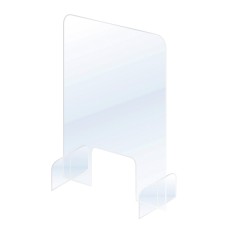 Védőfal asztali 49,5x84,5 átlátszó  SSW5085 Franken