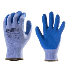 Védőkesztyű poliészter vastag 10-es kötésű L-es méret _1LAAV09 kék