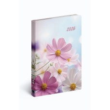 Zsebnaptár álló Fiestina hölgyeknek B/6, heti szirmok Realsystem 2026.