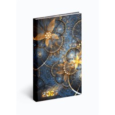 Zsebnaptár álló Picture, fehér lapokkal fraktál Realsystem 2027. Zsebnaptár álló Picture, fehér lapokkal fraktál Realsystem 2027.