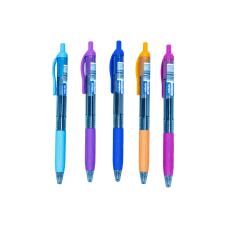 Zseléstoll, 0,5mm vegyes test szín, 30db/doboz Nebuló írásszín kék