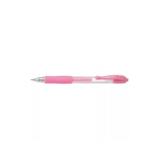 Zseléstoll 0,7mm, nyomógombos Pilot G-2, írásszín pasztell rózsaszín