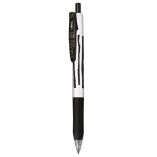 Zseléstoll 0,7 mm csíkos test, Zebra Sarasa Clip, fekete