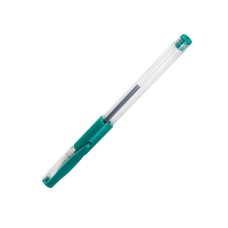 Zseléstoll kupakos gumis fogó, Bluering® írásszín zöld Zseléstoll kupakos gumis fogó, Bluering® írásszín zöld